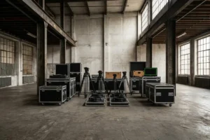 Checklist de preproducción antes de un rodaje en un loft industrial